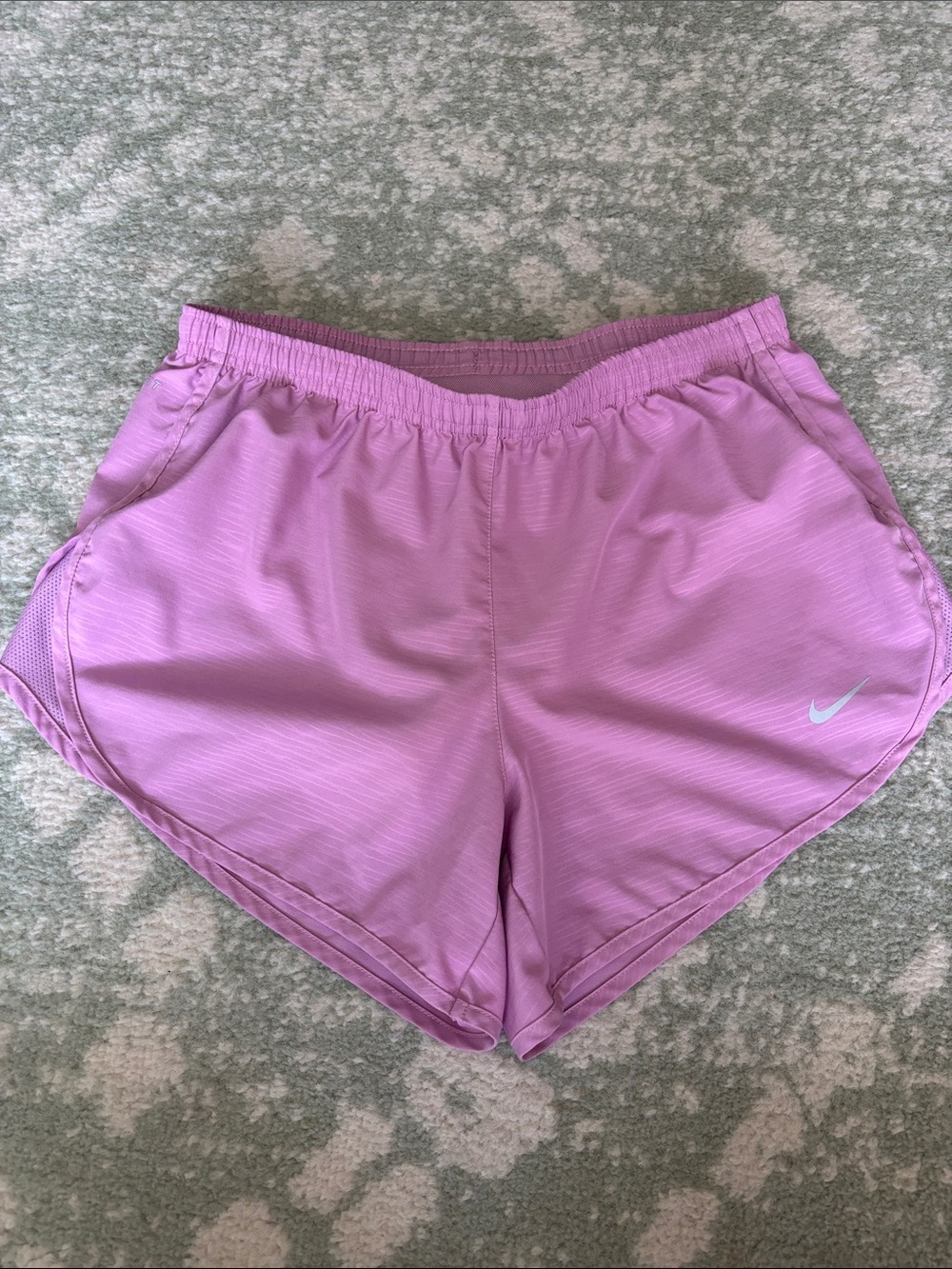 Nike Drifit Women's Light Purple Running Shorts